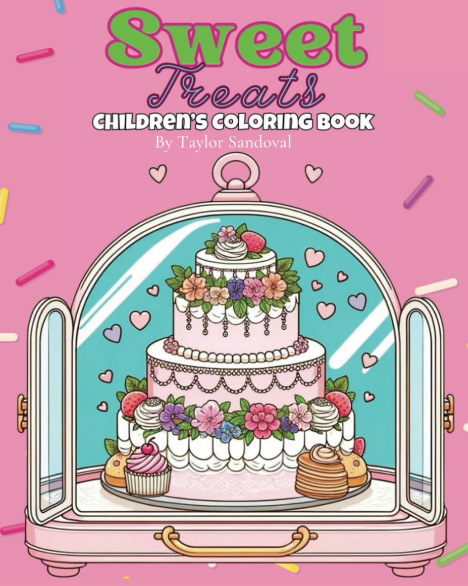 Sweet Treats Coloring Book