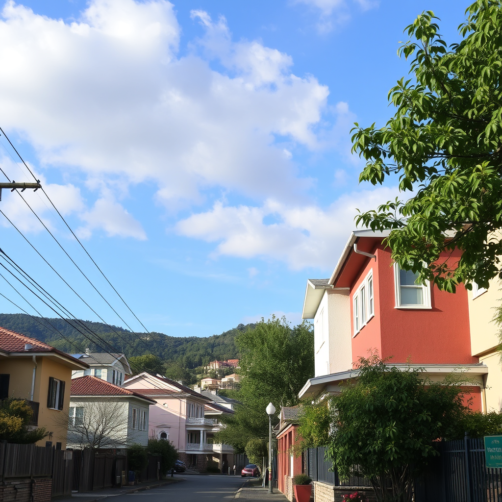 an image of a neighborhood an image of a neighborhood